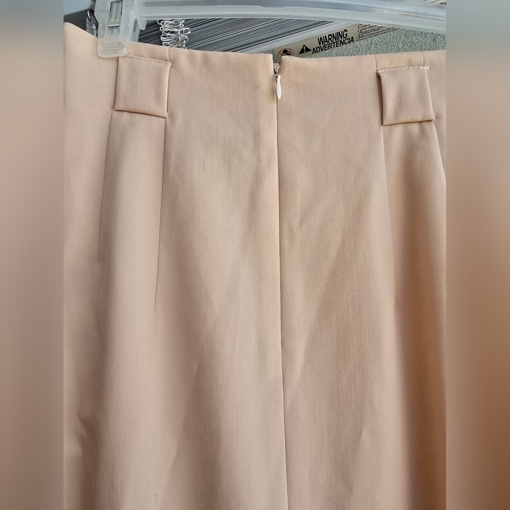 Ellen Tracy Tan Vintage Midi Pencil Skirt for Work - Picture 5 of 12